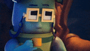 Nervous Animation GIF by Nouns Movie