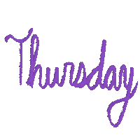 Thursday Sticker
