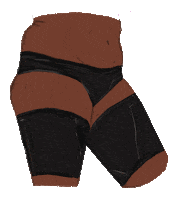 FEATboddies summer plussize luggers featboddies Sticker