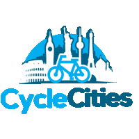 cyclecities biketour bike tour bike tours biketours Sticker