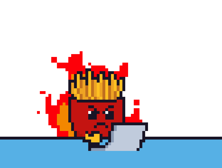 Angry Wake Up Sticker by Potatozzz by 9GAG