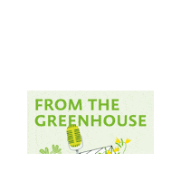 Podcast Greenhouse Sticker by MESSE ESSEN