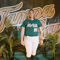 South Florida Horns Up GIF by USF Athletics