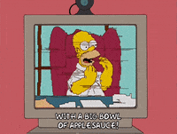 happy homer simpson GIF