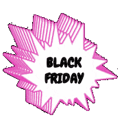 Black Friday Bunny Sticker by La Pradera Online