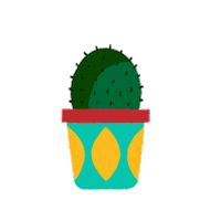 Mexico Flower Sticker by Luca Guelfi Company