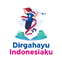 Independence Day Indonesia Sticker by XL Axiata