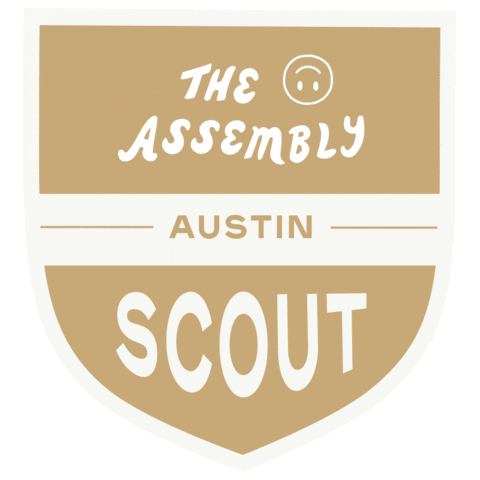 TheAssembly community scout permissiongranted theassembly Sticker