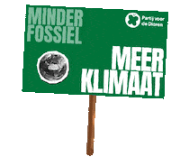 Klimaat Pvdd Sticker by Partij voor de Dieren