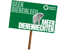 Pvdd Varken Sticker by Partij voor de Dieren