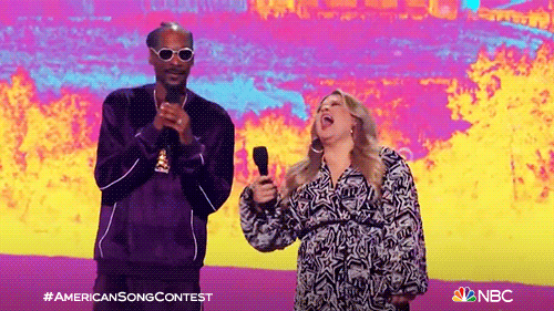 Kelly Clarkson Singer GIF by NBC