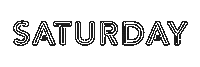 Saturday Sticker by Live Nation
