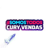 Foguete Somos Todos Sticker by cury_construtora
