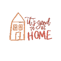 emmafaulkart home good to be home its good to be home Sticker