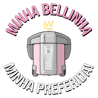 Autoclave Bellinha Sticker by idealine_autoclaves