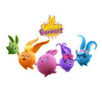 Happy Turbo Sticker by Sunny Bunnies