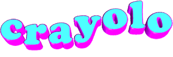 pink wavy crayolo Sticker by AnimatedText
