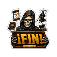 Halloween Skull Sticker