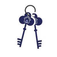 Real Estate House Sticker by Aaron Lillie