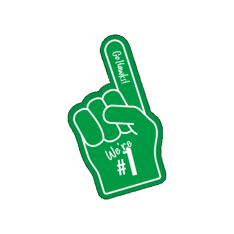 North Dakota Hawks Sticker by University of North Dakota