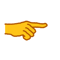 Hand Sticker by yeamoji