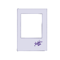 artvadu frame polaroid marco lilac Sticker