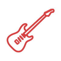 Rock N Roll Guitar Sticker by Sweetwater Sound
