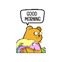 Good Morning Coffee Sticker by SuperRareBears