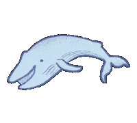 pokegirl93 blue animal ocean sea Sticker