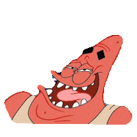 laugh spongebob STICKER by imoji
