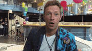 Deezer kiss coldplay chris martin chrismartin GIF