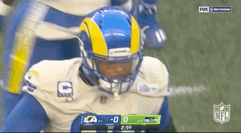 Aaron Donald Football GIF by NFL