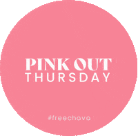 Pink Out Freechava Sticker by srulymeyer