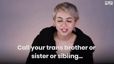Trans Day Of Visibility Gay GIF by It Gets Better Project