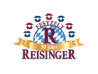 festzelt-reisinger volksfest jubiläum festzelt gäubodenfest Sticker