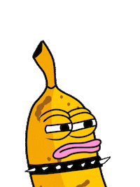 Suspicious Banana Sticker