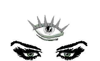 third eye STICKER
