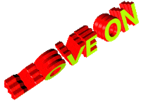 move on text Sticker