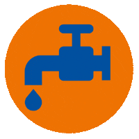 installplus kraan druppels installplus druppelende kraan Sticker