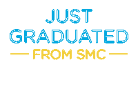 Graduation Sticker by Santa Monica College