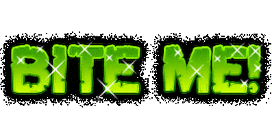 Bite Me Sticker