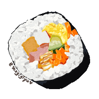 msgigiyu illustration yummy drawing delicious Sticker