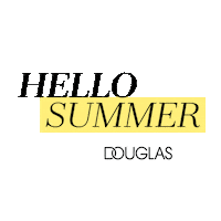 Summer Hellosummer Sticker by Douglas