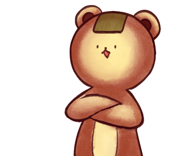 Angry Bear Sticker