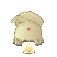 Poop Poodle Sticker by isobelleDB