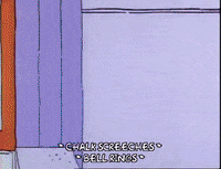 Season 1 Bart Chalkboard GIF by The Simpsons