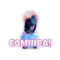 Hungry Dog Sticker