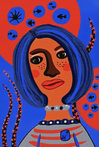 Happy Folk Art GIF by The LSD Hotel