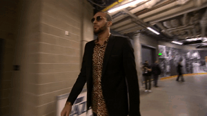 rudy gobert arrival GIF by NBA