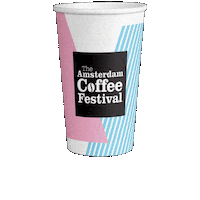 Coffee Cup Compostable Sticker by decentpackaging